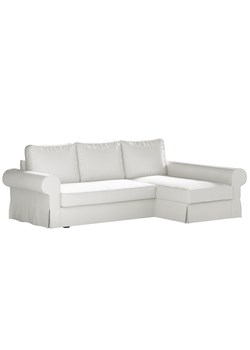 Pokrowiec na sofę Backabro rozkładaną z leżanką ze sklepu dekoria.pl w kategorii Pokrowce na kanapy i fotele - zdjęcie 172524428