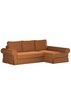 Pokrowiec na sofę Backabro rozkładaną z leżanką ze sklepu dekoria.pl w kategorii Pokrowce na kanapy i fotele - zdjęcie 172524446