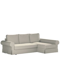 Pokrowiec na sofę Backabro rozkładaną z leżanką ze sklepu dekoria.pl w kategorii Pokrowce na kanapy i fotele - zdjęcie 172524458