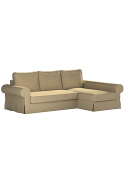 Pokrowiec na sofę Backabro rozkładaną z leżanką ze sklepu dekoria.pl w kategorii Pokrowce na kanapy i fotele - zdjęcie 172524467