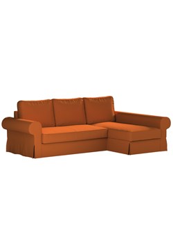 Pokrowiec na sofę Backabro rozkładaną z leżanką ze sklepu dekoria.pl w kategorii Pokrowce na kanapy i fotele - zdjęcie 172524545