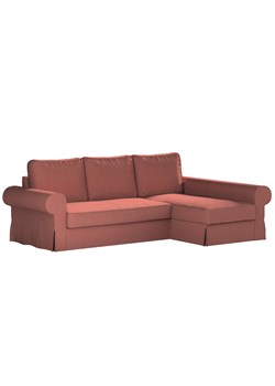 Pokrowiec na sofę Backabro rozkładaną z leżanką ze sklepu dekoria.pl w kategorii Pokrowce na kanapy i fotele - zdjęcie 172524557