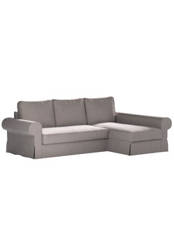Pokrowiec na sofę Backabro rozkładaną z leżanką ze sklepu dekoria.pl w kategorii Pokrowce na kanapy i fotele - zdjęcie 172524569