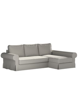 Pokrowiec na sofę Backabro rozkładaną z leżanką ze sklepu dekoria.pl w kategorii Pokrowce na kanapy i fotele - zdjęcie 172524587