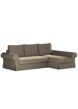 Pokrowiec na sofę Backabro rozkładaną z leżanką ze sklepu dekoria.pl w kategorii Pokrowce na kanapy i fotele - zdjęcie 172524596