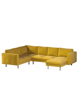 Pokrowiec na sofę narożną Norsborg 5-osobową z szezlongiem ze sklepu dekoria.pl w kategorii Pokrowce na kanapy i fotele - zdjęcie 172525108