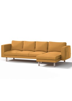 Pokrowiec na sofę Norsborg 4-osobową z szezlongiem ze sklepu dekoria.pl w kategorii Pokrowce na kanapy i fotele - zdjęcie 172525996