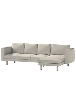 Pokrowiec na sofę Norsborg 4-osobową z szezlongiem ze sklepu dekoria.pl w kategorii Pokrowce na kanapy i fotele - zdjęcie 172526158