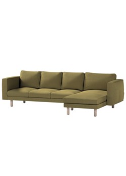 Pokrowiec na sofę Norsborg 4-osobową z szezlongiem ze sklepu dekoria.pl w kategorii Pokrowce na kanapy i fotele - zdjęcie 172526176