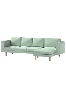 Pokrowiec na sofę Norsborg 4-osobową z szezlongiem ze sklepu dekoria.pl w kategorii Pokrowce na kanapy i fotele - zdjęcie 172526236