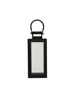 Lampion metalowy Elegance black wys. 30cm ze sklepu dekoria.pl w kategorii Lampiony i lampki - zdjęcie 172527668