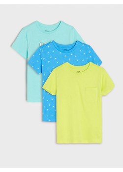 Sinsay - Koszulki 3 pack - wielobarwny ze sklepu Sinsay w kategorii T-shirty chłopięce - zdjęcie 172530595