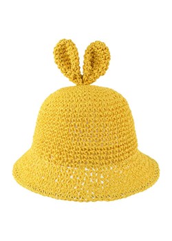 Kapelusz dziewczęcy Rabbit żółty ze sklepu 5.10.15 w kategorii Czapki dziecięce - zdjęcie 172530948