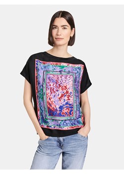 Gerry Weber Koszulka w kolorze czarnym ze wzorem ze sklepu Limango Polska w kategorii Bluzki damskie - zdjęcie 172531205