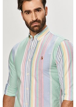 Polo Ralph Lauren - Koszula bawełniana 710837282001 ze sklepu ANSWEAR.com w kategorii Koszule męskie - zdjęcie 172534055
