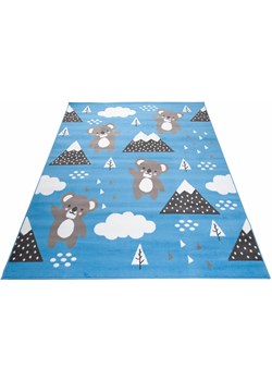 Niebieski dziecięcy dywan w misie koala - Jomi 3X ze sklepu Edinos.pl w kategorii Dywany - zdjęcie 172535845