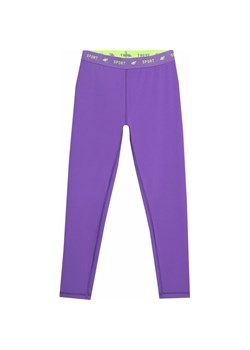 Legginsy dziewczęce 4FJWSS24TFTIF223 4F ze sklepu SPORT-SHOP.pl w kategorii Spodnie chłopięce - zdjęcie 172536479