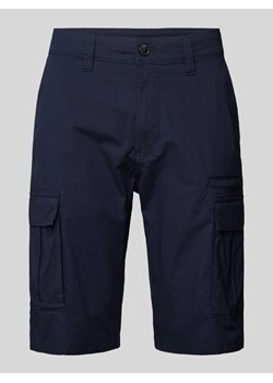 Spodnie cargo z prostą nogawką i kieszeniami cargo ze sklepu Peek&Cloppenburg  w kategorii Spodenki męskie - zdjęcie 172536556