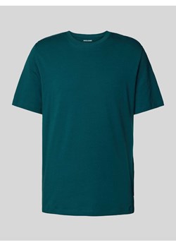 T-shirt z detalem z logo model ‘ORGANIC’ ze sklepu Peek&Cloppenburg  w kategorii T-shirty męskie - zdjęcie 172536565