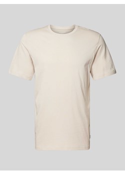 T-shirt z detalem z logo model ‘ORGANIC’ ze sklepu Peek&Cloppenburg  w kategorii T-shirty męskie - zdjęcie 172536676