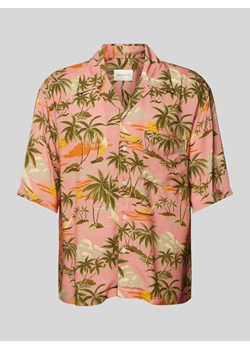 Koszula casualowa o kroju regular fit ze wzorem na całej powierzchni ze sklepu Peek&Cloppenburg  w kategorii Koszule męskie - zdjęcie 172536709