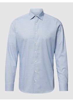 Koszula biznesowa o kroju slim fit z listwą guzikową ze sklepu Peek&Cloppenburg  w kategorii Koszule męskie - zdjęcie 172536717