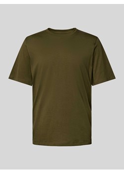 T-shirt z detalem z logo model ‘ORGANIC’ ze sklepu Peek&Cloppenburg  w kategorii T-shirty męskie - zdjęcie 172536727