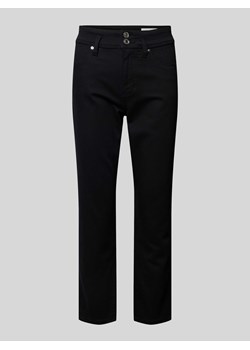 Spodnie skrócone o kroju slim fit ze sklepu Peek&Cloppenburg  w kategorii Spodnie damskie - zdjęcie 172536736