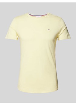 T-shirt o kroju slim fit z okrągłym dekoltem ze sklepu Peek&Cloppenburg  w kategorii T-shirty męskie - zdjęcie 172536759