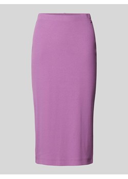 Spódnica midi z drobnym prążkowaniem ze sklepu Peek&Cloppenburg  w kategorii Spódnice - zdjęcie 172536769
