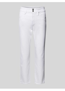 Spodnie skrócone o kroju slim fit ze sklepu Peek&Cloppenburg  w kategorii Spodnie damskie - zdjęcie 172536818
