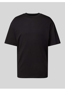 T-shirt z prążkowanym,okrągłym dekoltem model ‘BRADLEY’ ze sklepu Peek&Cloppenburg  w kategorii T-shirty męskie - zdjęcie 172536829