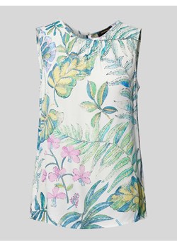 Top bluzkowy z wiskozy z kwiatowym wzorem ze sklepu Peek&Cloppenburg  w kategorii Bluzki damskie - zdjęcie 172536915