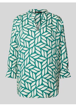 Bluzka z wiskozy ze wzorem na całej powierzchni i rękawem o dł. 3/4 ze sklepu Peek&Cloppenburg  w kategorii Bluzki damskie - zdjęcie 172536926