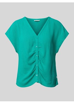Bluzka koszulowa z listwą guzikową ze sklepu Peek&Cloppenburg  w kategorii Bluzki damskie - zdjęcie 172536935