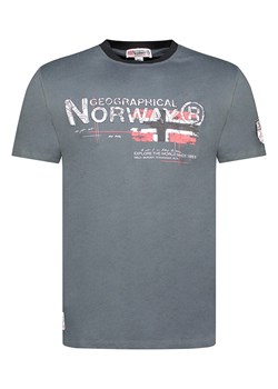 Geographical Norway Koszulka w kolorze szarym ze sklepu Limango Polska w kategorii T-shirty męskie - zdjęcie 172537579