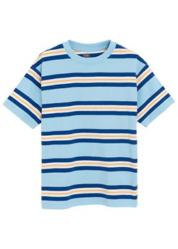 COOL CLUB Koszulka w kolorze błękitno-granatowo-pomarańczowym ze sklepu Limango Polska w kategorii T-shirty chłopięce - zdjęcie 172537705