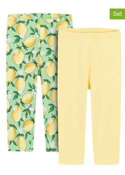 COOL CLUB Legginsy (2 pary) w kolorze żółto-zielonym ze sklepu Limango Polska w kategorii Spodnie dziewczęce - zdjęcie 172537725