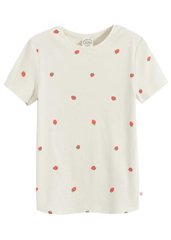 COOL CLUB Koszulka w kolorze kremowo-czerwonym ze sklepu Limango Polska w kategorii Bluzki dziewczęce - zdjęcie 172537767