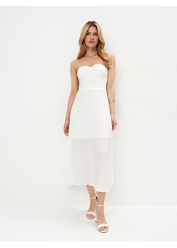 Mohito - Sukienka midi - biały ze sklepu Mohito w kategorii Sukienki - zdjęcie 172538706