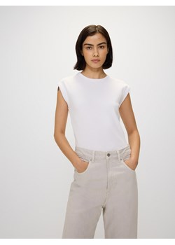 Reserved - T-shirt kimono - biały ze sklepu Reserved w kategorii Bluzki damskie - zdjęcie 172539396