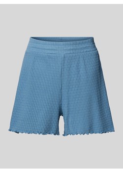 Spodnie od piżamy o kroju regular fit z fakturowanym wzorem ze sklepu Peek&Cloppenburg  w kategorii Piżamy damskie - zdjęcie 172540488