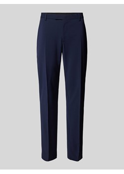 Spodnie do garnituru o kroju slim fit z wpuszczanymi kieszeniami ze sklepu Peek&Cloppenburg  w kategorii Spodnie męskie - zdjęcie 172540506