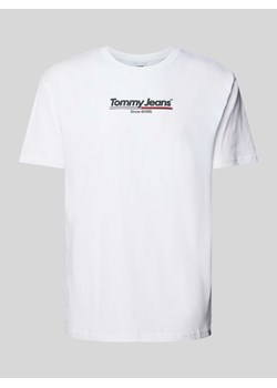 T-shirt z nadrukiem z logo ze sklepu Peek&Cloppenburg  w kategorii T-shirty męskie - zdjęcie 172540508
