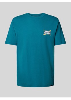 T-shirt z nadrukiem z logo ze sklepu Peek&Cloppenburg  w kategorii T-shirty męskie - zdjęcie 172540526