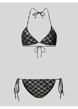 Zestaw bikini z bocznym wiązaniem ze sklepu Peek&Cloppenburg  w kategorii Stroje kąpielowe - zdjęcie 172540537