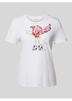 T-shirt z nadrukowanym motywem ze sklepu Peek&Cloppenburg  w kategorii Bluzki damskie - zdjęcie 172540545