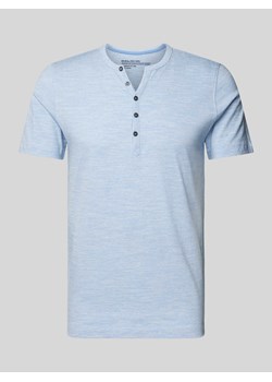 T-shirt z krótką listwą guzikową ze sklepu Peek&Cloppenburg  w kategorii T-shirty męskie - zdjęcie 172540548