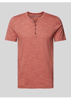 T-shirt z krótką listwą guzikową ze sklepu Peek&Cloppenburg  w kategorii T-shirty męskie - zdjęcie 172540567