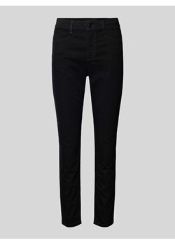 Spodnie o kroju slim fit z ozdobnymi szwami model ‘Ornella’ ze sklepu Peek&Cloppenburg  w kategorii Spodnie damskie - zdjęcie 172540596